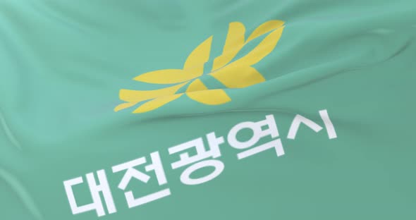 Daejeon Flag, South Korea