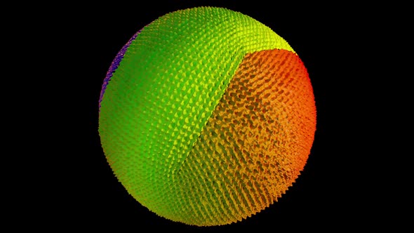 Colorful Sphere with Gradient