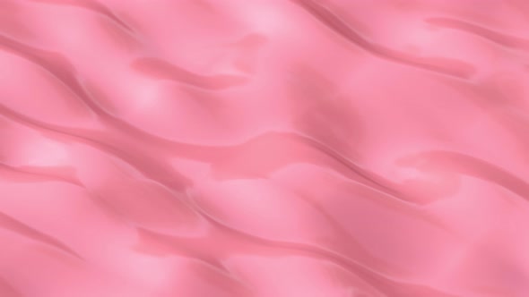 Smooth Pink Fabric Waves