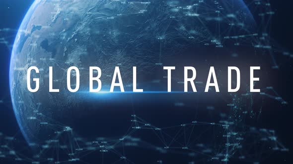 Digital Cyber Earth Global Trade alt