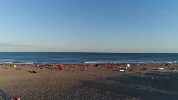 Drone Taking Off On The Beach