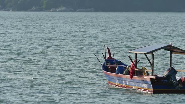 Rocking Boats in the Water