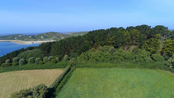 Scilly Isles Countryside and Sea Channel