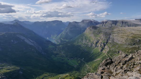 Geirangerfjord from Dalsnibba Viewpoint, Norway