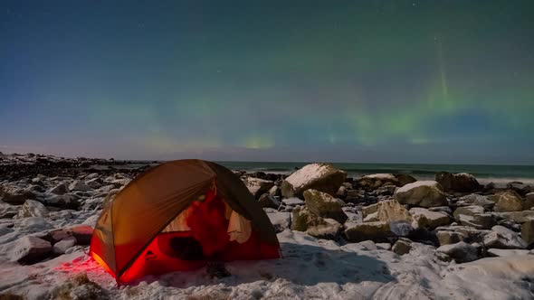 I am an astrophotographer.I went Norway for taking photo of aurora.here is my camp site.