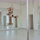 Female Pole Dancer Woman Dancing on a Pole - VideoHive Item for Sale
