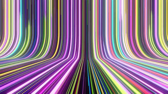 Speed light and stripes moving fast colorful background