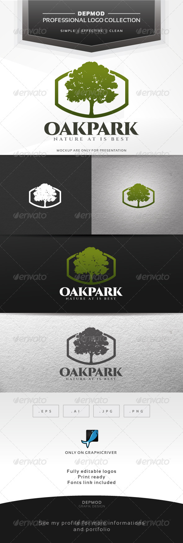 Oak Park Logo