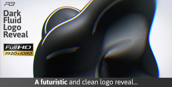 Dark Fluid Logo Reveal