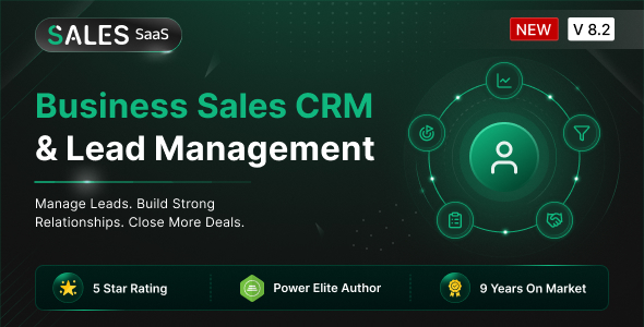 Sales SaaS - Business Sales CRM
