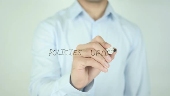 Policies Update, Writing On Screen