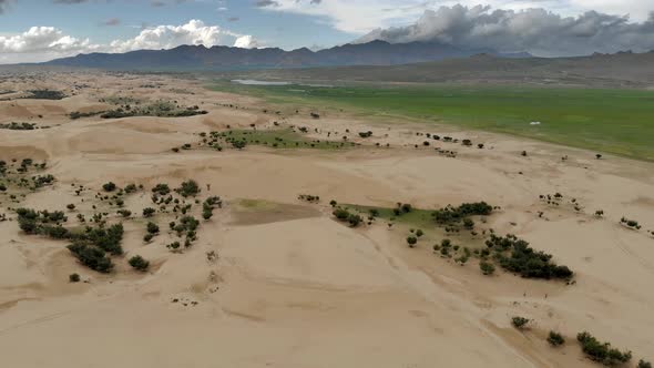 Sand Dunes in Kazakhstan