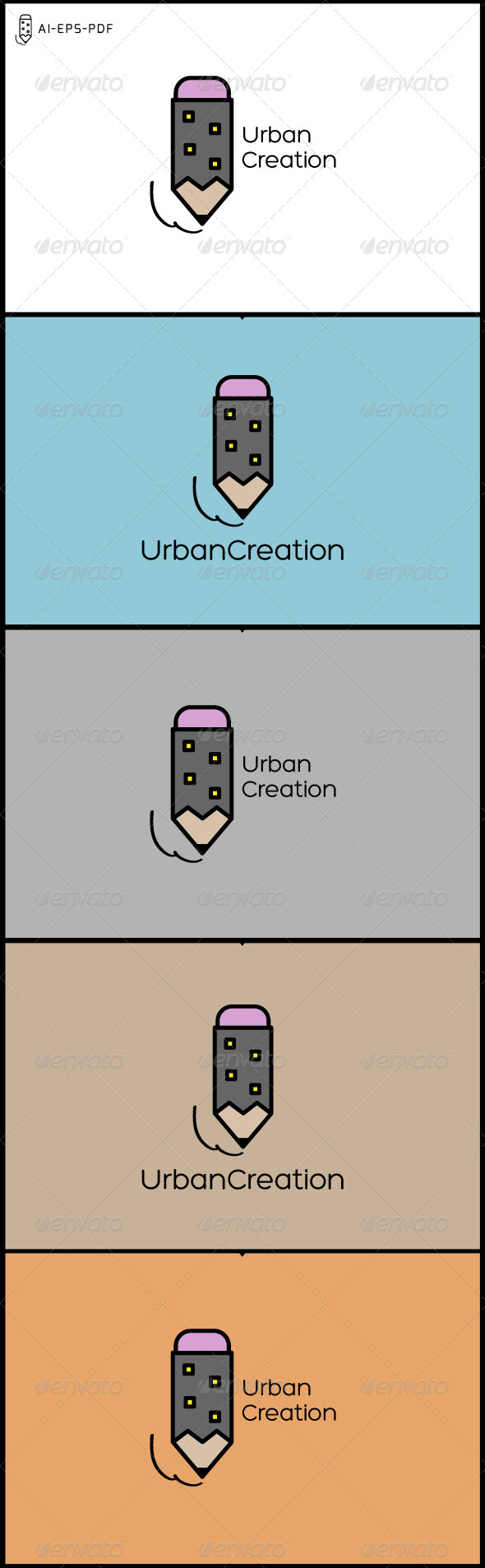 Urban Creation City Logo