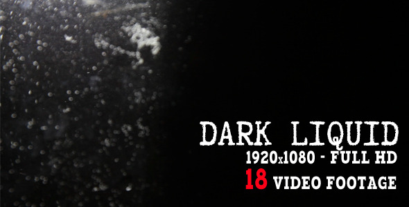 Dark Liquid Footage - (18 pack) + Sound Fx alt