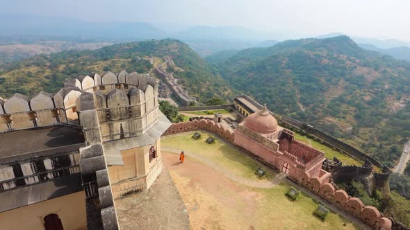 Kumbhalgarh Is a Mewar Fortress on the Westerly Range of Aravalli Hills