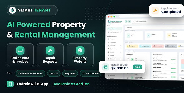 Smart Tenant - AI Powered Property & Rental Management System
