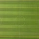Drone Footage Top Down Big Green Empty Soccer Field - VideoHive Item for Sale