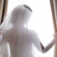 Bride Looks out the Window - VideoHive Item for Sale