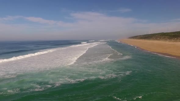 Flight Along the Long Beach