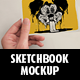 Sketchbook Mock Up - GraphicRiver Item for Sale