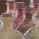 powder dyes of assorted colors to paint in a glass bottle - VideoHive Item for Sale