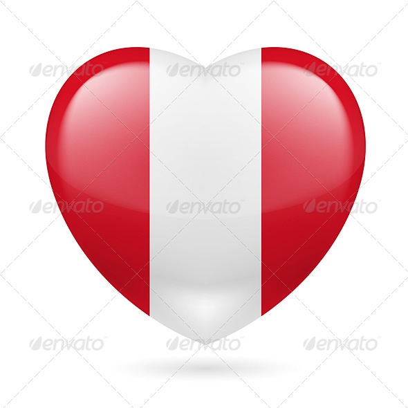 Heart icon of Peru