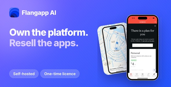Flangapp AI - Website to App Builder SaaS You Own and Resell