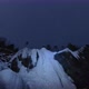 Time Lapse of Starry Sky Over the Frozen Waterfall in the Siberian Forest. Krasnoyarsk Nature - VideoHive Item for Sale