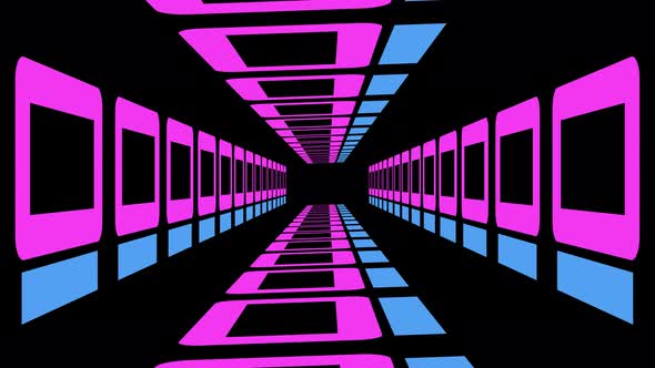 Infinite Loopable Tunnel,vj loop