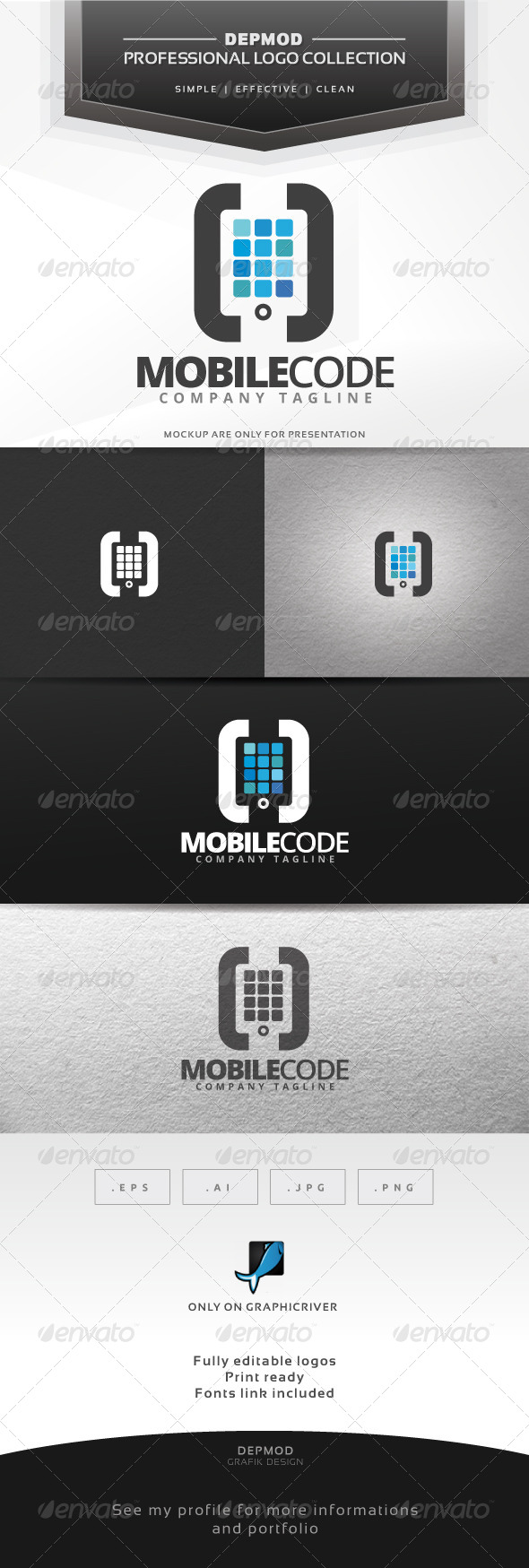 Mobile Code Logo