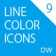 Line&Color ICONs - GraphicRiver Item for Sale