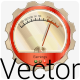 Vector Retro Any Meter Gauge - GraphicRiver Item for Sale