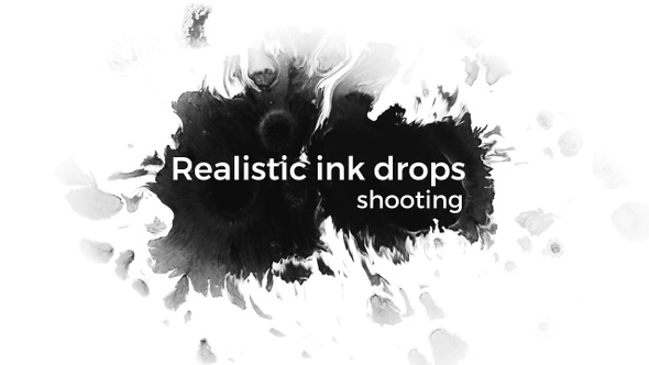60 Realistic Ink Drops alt