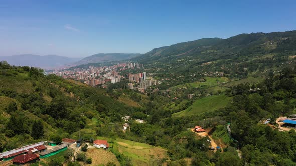 The City of Medellin, Antioquia, Colombia