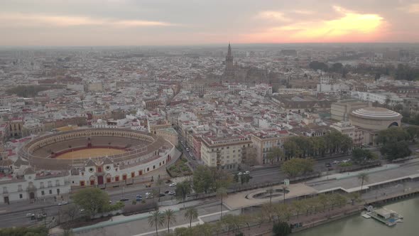 Aerial of Seville