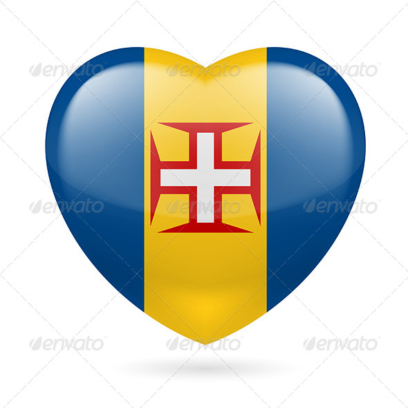 Heart Icon of Madeira