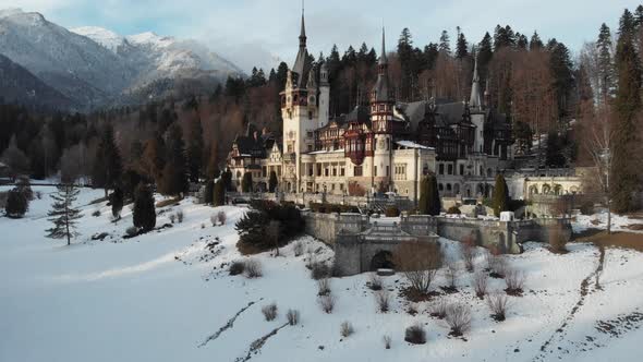 Exquisite Summer Castle Peles in Transylvania Romania