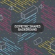 Isometric Shapes Background - VideoHive Item for Sale