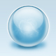 3D Blue glossy aqua sphere - GraphicRiver Item for Sale