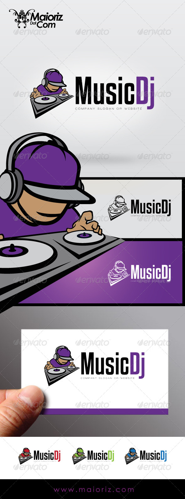 Music Dj Logo