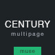 Century - Agency Multi Page Muse Template - ThemeForest Item for Sale