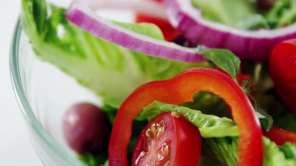 Salad in bowl