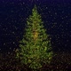 Christmas Tree From Bokeh Particles Holidays and Christmas Background Seamles Loopable animation 4K - VideoHive Item for Sale