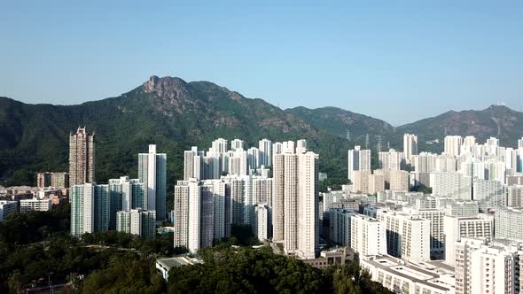 Hong Kong urban city