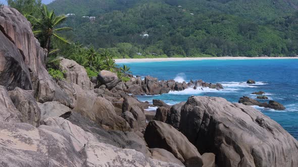 Rock Pool Trail In Seychelles, Natural Landscapes