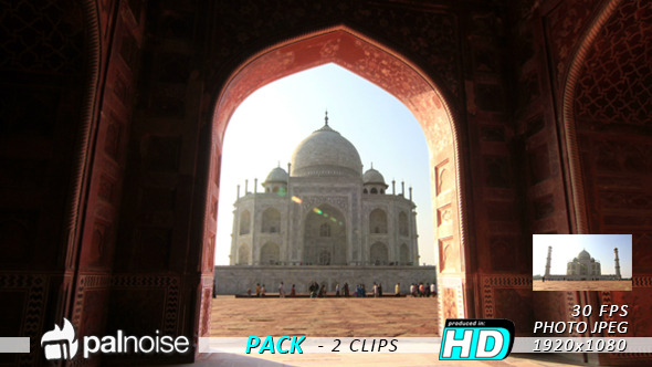 Taj Mahal Door India (2-Pack)