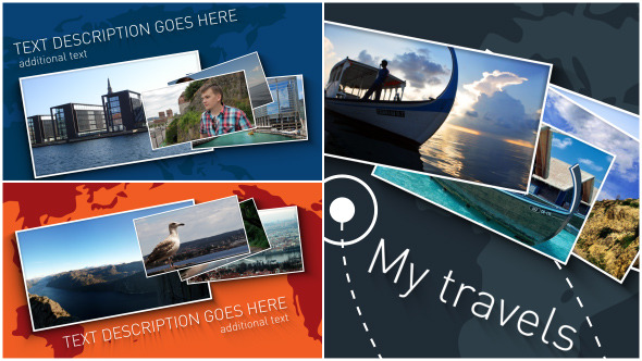 Light Travel Map Slideshow alt