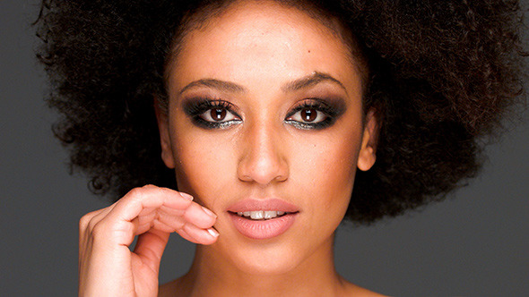 Beautiful African American Woman alt