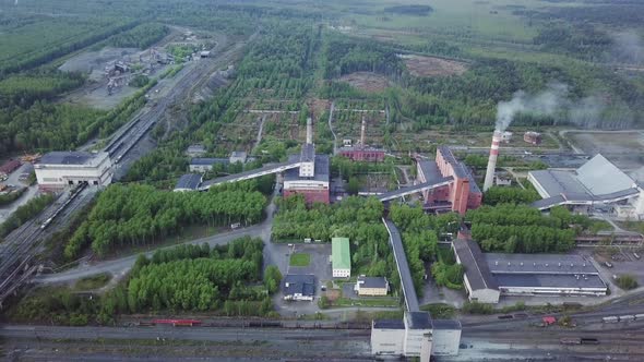 Industrial Factory And Buildings