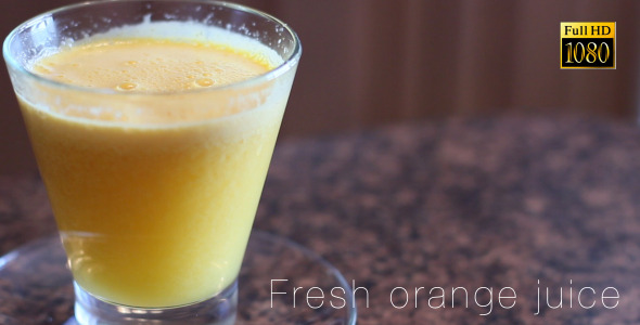 Fresh Orange Juice 3